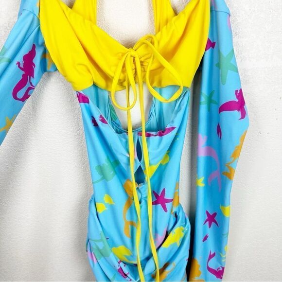 Marshall Columbia X Ariel Disney Dress Top Halter XS - Picture 5 of 11